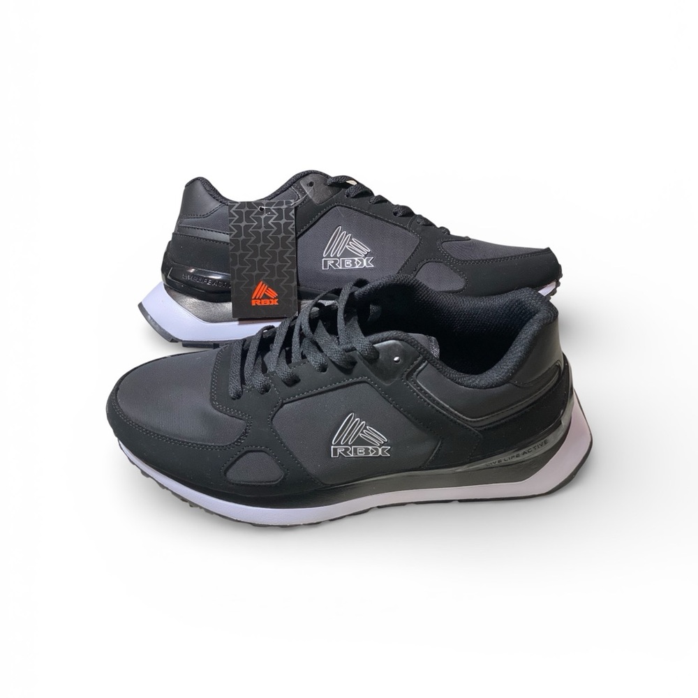 RBX Black and Gray Men's Sneakers